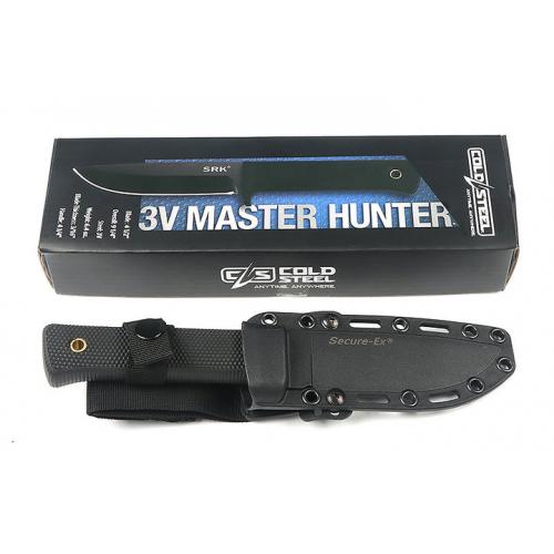 Cold steel SKR-3 straight knife (black)