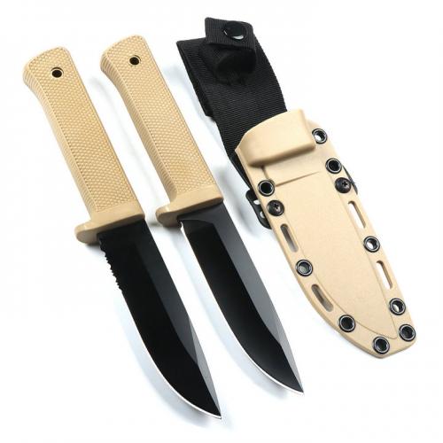 Cold steel SKR-3 straight knife (desert color two models)