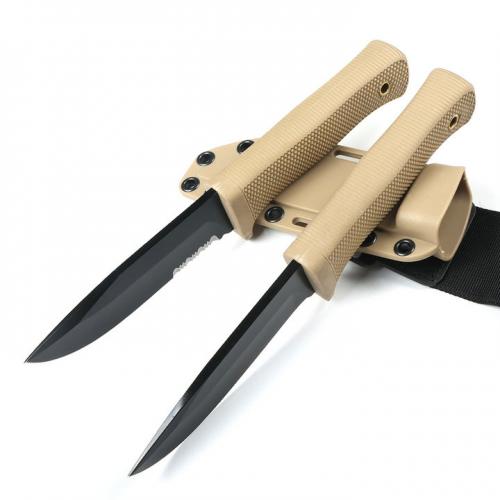 Cold steel SKR-3 straight knife (desert color two models)