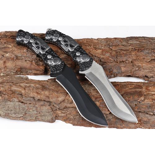 Skeleton outdoor straight knife (only black)