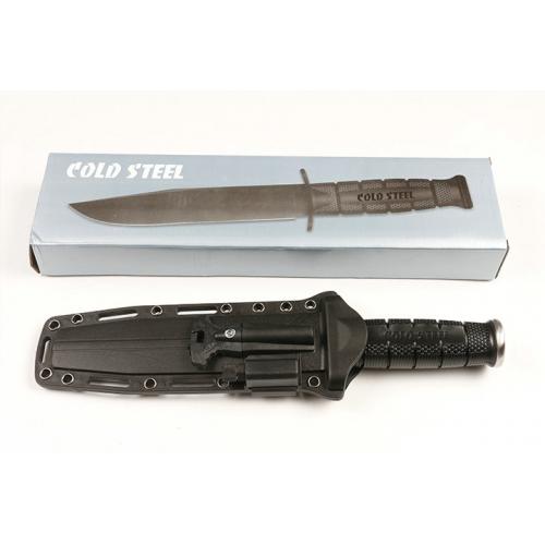 Cold steel outdoor multi-purpose survival knife