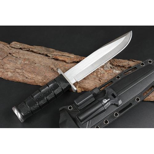 Cold steel outdoor multi-purpose survival knife