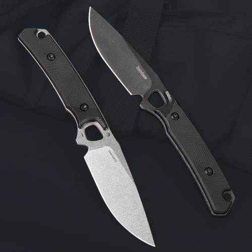 Kashiu 2048BW small straight knife (D2 two colors)
