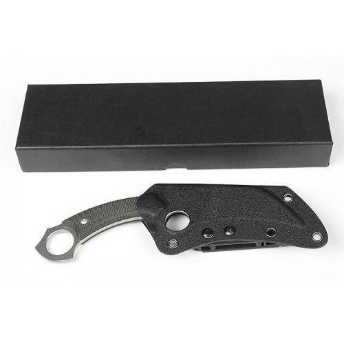 013 Double Hole Claw Knife (Black)