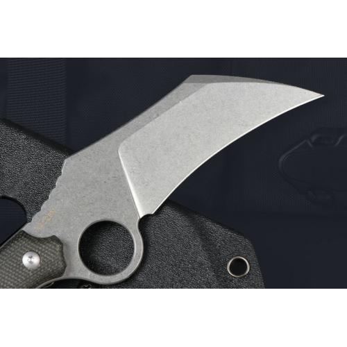 013 Double Hole Claw Knife (Black)
