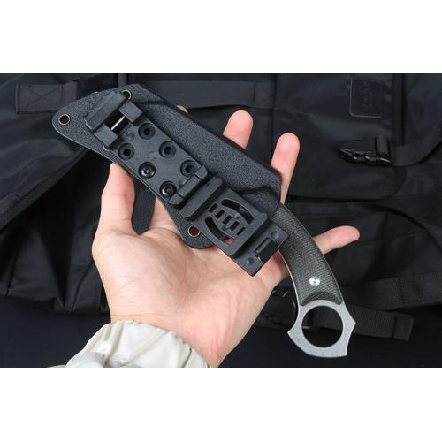 013 Double Hole Claw Knife (Black)