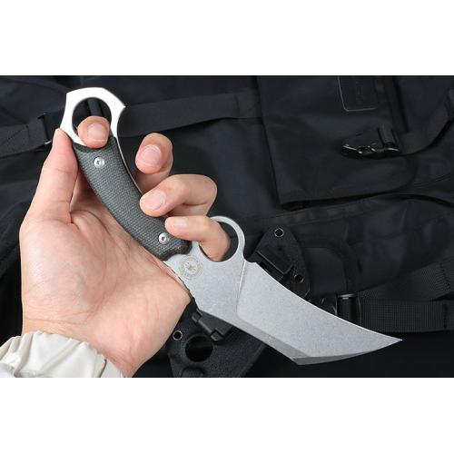 013 Double Hole Claw Knife (Black)