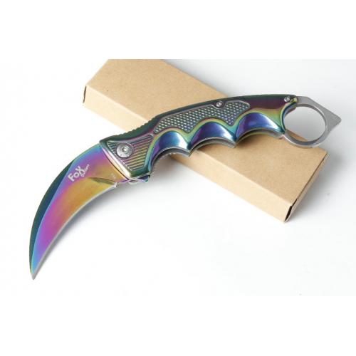 Fox B63 Quick Claw Knife (only available in gold and titanium)