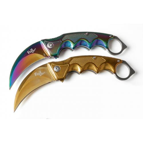 Fox B63 Quick Claw Knife (only available in gold and titanium)