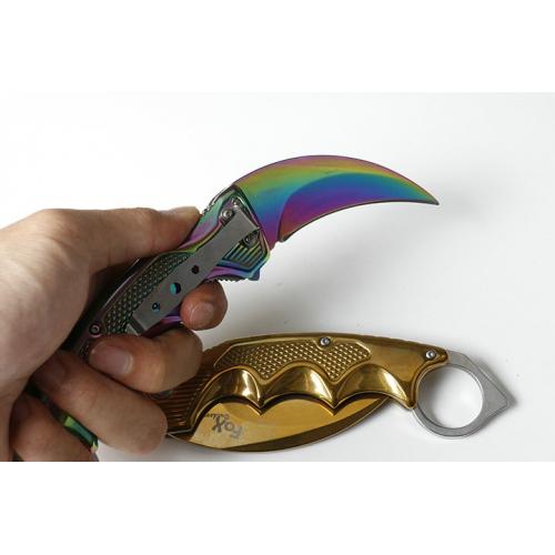 Fox B63 Quick Claw Knife (only available in gold and titanium)