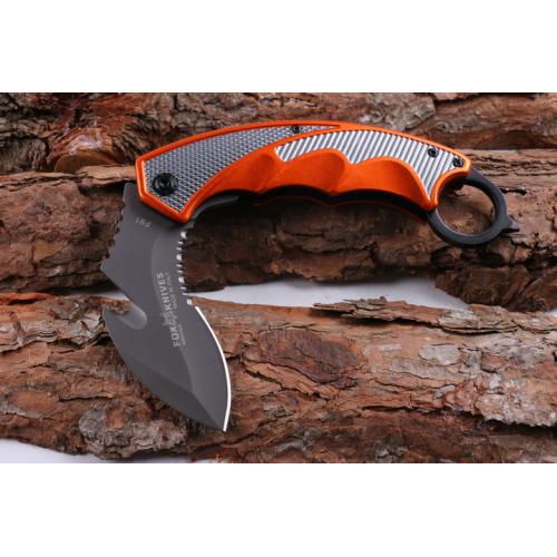 Fox F91 Folding Knife (Half Toothed)