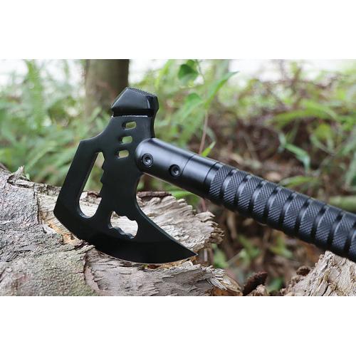Hook tail battle axe (aluminum handle)