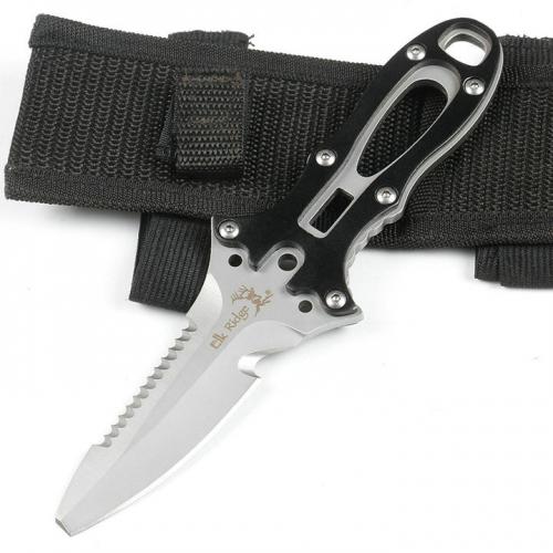Elk Ridge. Deer Head Survival Diving Knife