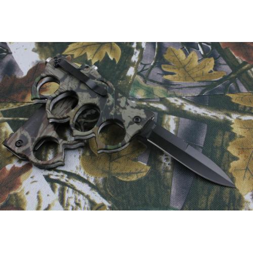 Cold steel camouflage boxing set folding knife