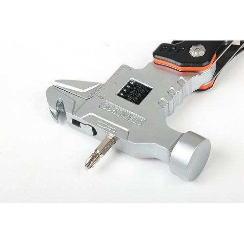 Q5 multifunctional knife with pliers hammer (black)