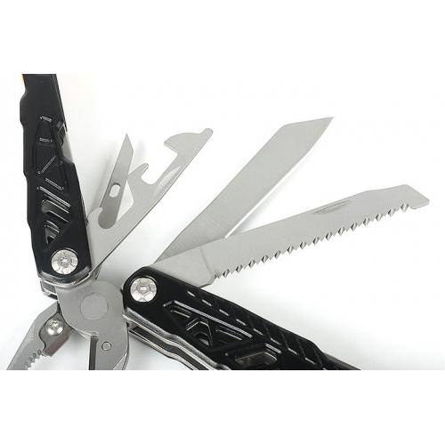 Q5 multifunctional knife with pliers hammer (black)