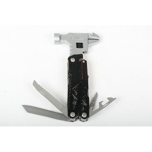 Q5 multifunctional knife with pliers hammer (black)