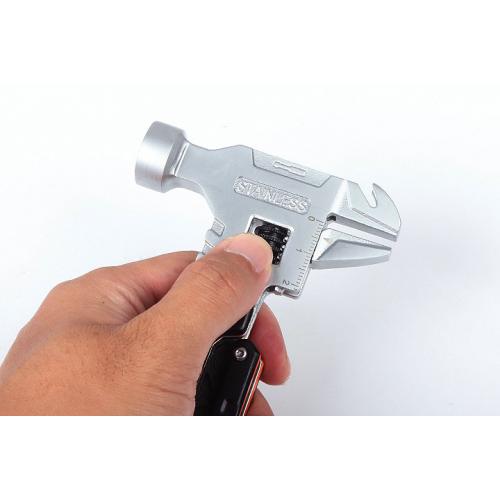 Q5 multifunctional knife with pliers hammer (black)