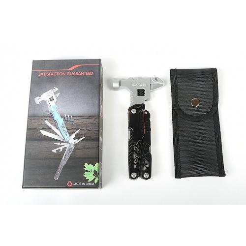 Q5 multifunctional knife with pliers hammer (black)