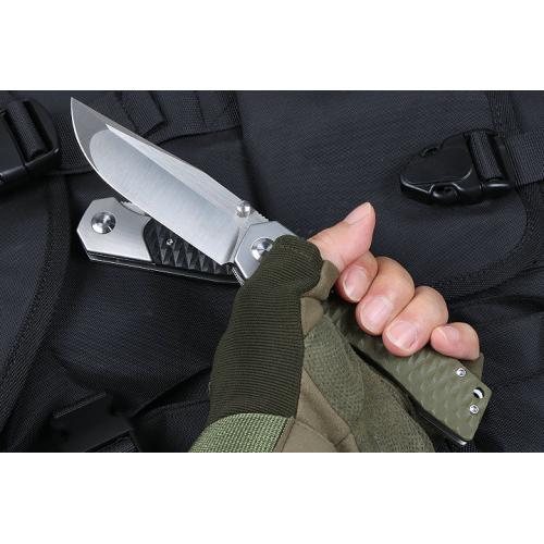 Wolf Crusader Folding Blade (Two Colors)