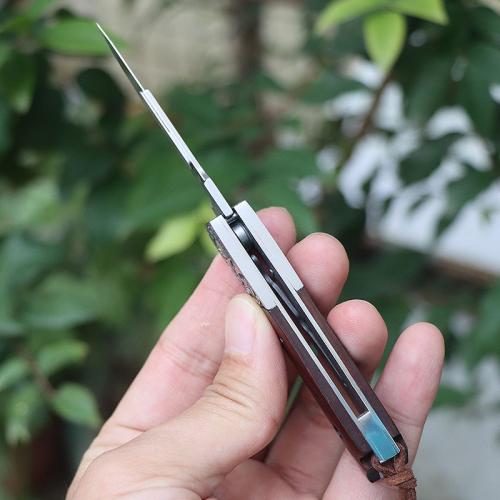 EDC Express Knife (Red Sandalwood Handle)
