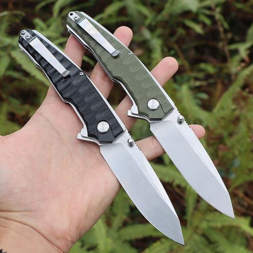 FD028 quick opening folding knife (two-color)