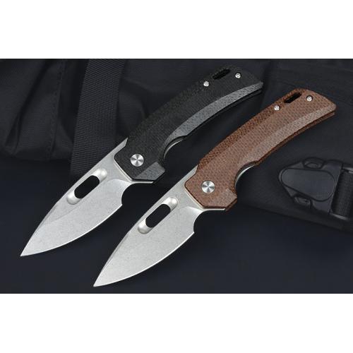 JJ102 Quick Opening Folding Knife (Linen)