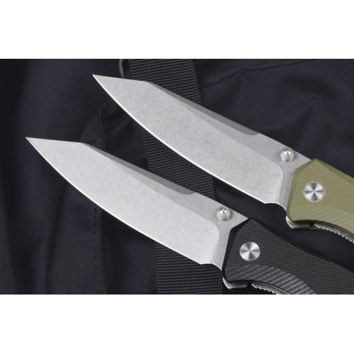 JJ185 bearing quick opening folding knife (two-color)
