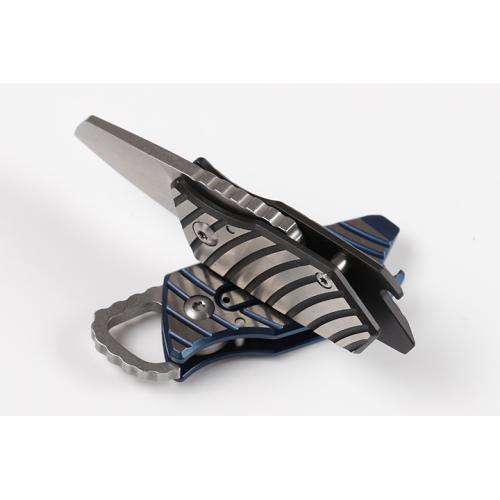 Firefly (two types with titanium handles) only available in gray titanium