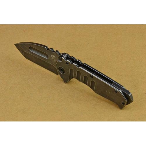 Armored unit folding knife