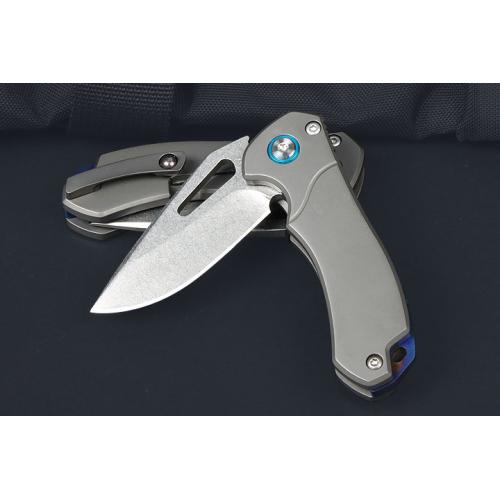 Blue eyes (titanium handle)
