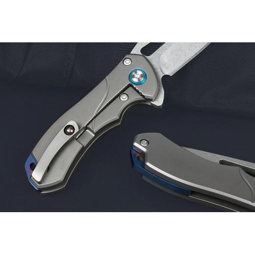 Blue eyes (titanium handle)