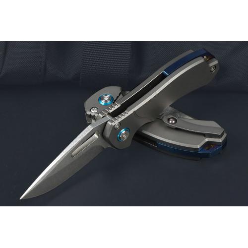 Blue eyes (titanium handle)