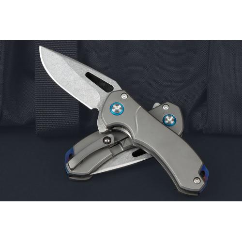 Blue eyes (titanium handle)