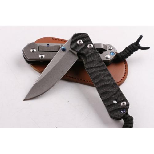 Chris Riff Carbon Fiber Edition Sand Folding Knife