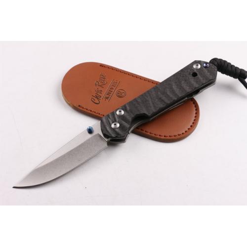 Chris Riff Carbon Fiber Edition Sand Folding Knife