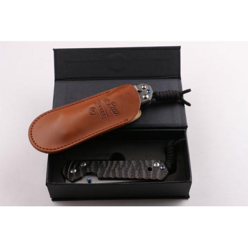 Chris Riff Carbon Fiber Edition Sand Folding Knife
