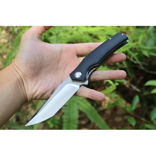 Mountain Pig Quick Opening Folding Knife (G10 Lonely Face)