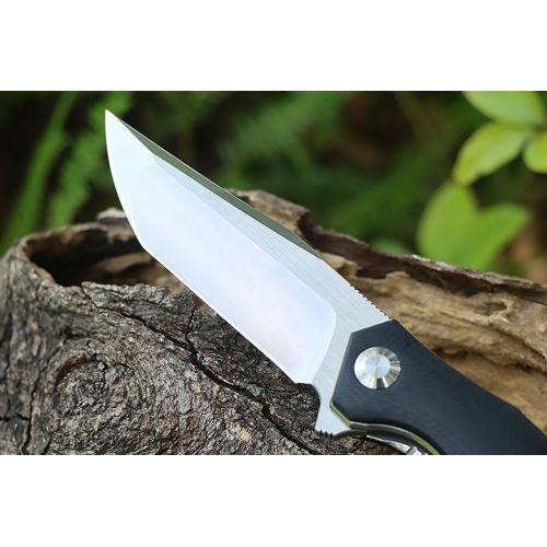 Mountain Pig Quick Opening Folding Knife (G10 Lonely Face)