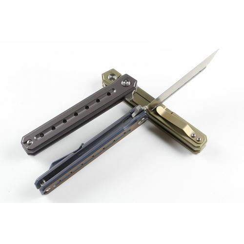 Long Swordsman (Four color small round hole titanium handle)