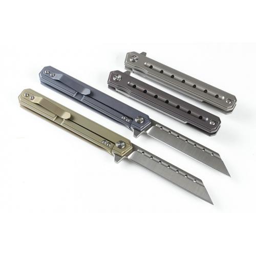 Long Swordsman (Four color small round hole titanium handle)