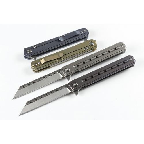 Long Swordsman (Four color small round hole titanium handle)