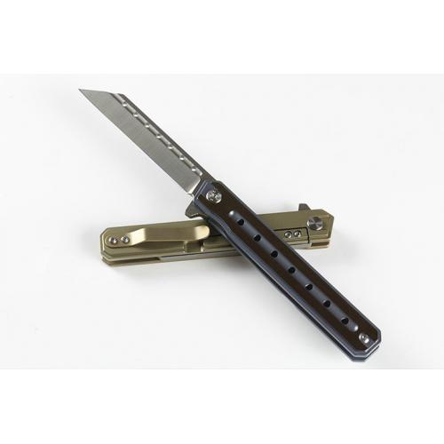 Long Swordsman (Four color small round hole titanium handle)