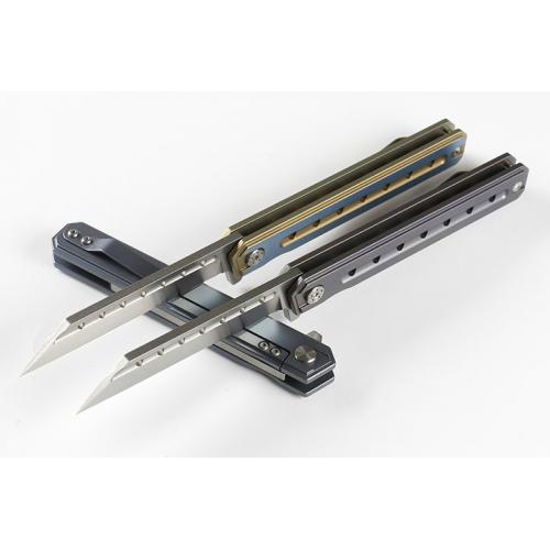 Long Swordsman (Four color small round hole titanium handle)