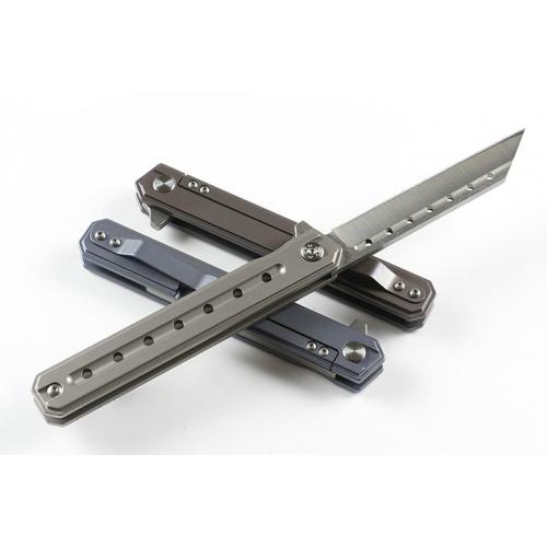 Long Swordsman (Four color small round hole titanium handle)