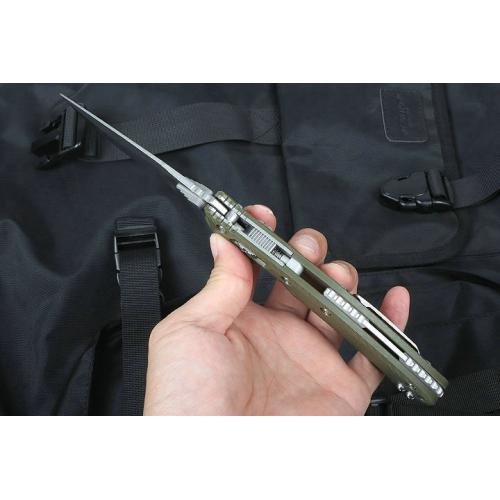 Micro technology M390MK large folding knife (two aluminum versions)