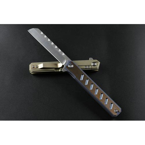 Long Swordsman (Four color diagonal titanium handle)