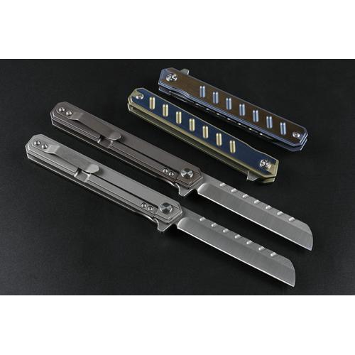 Long Swordsman (Four color diagonal titanium handle)