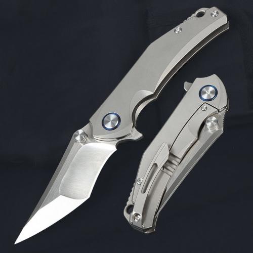 Longyi M390 quick opening titanium knife is available in April