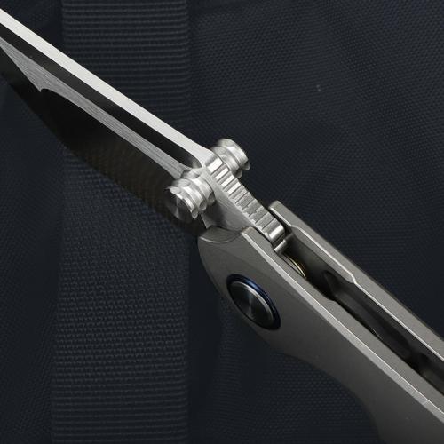 Longyi M390 quick opening titanium knife is available in April
